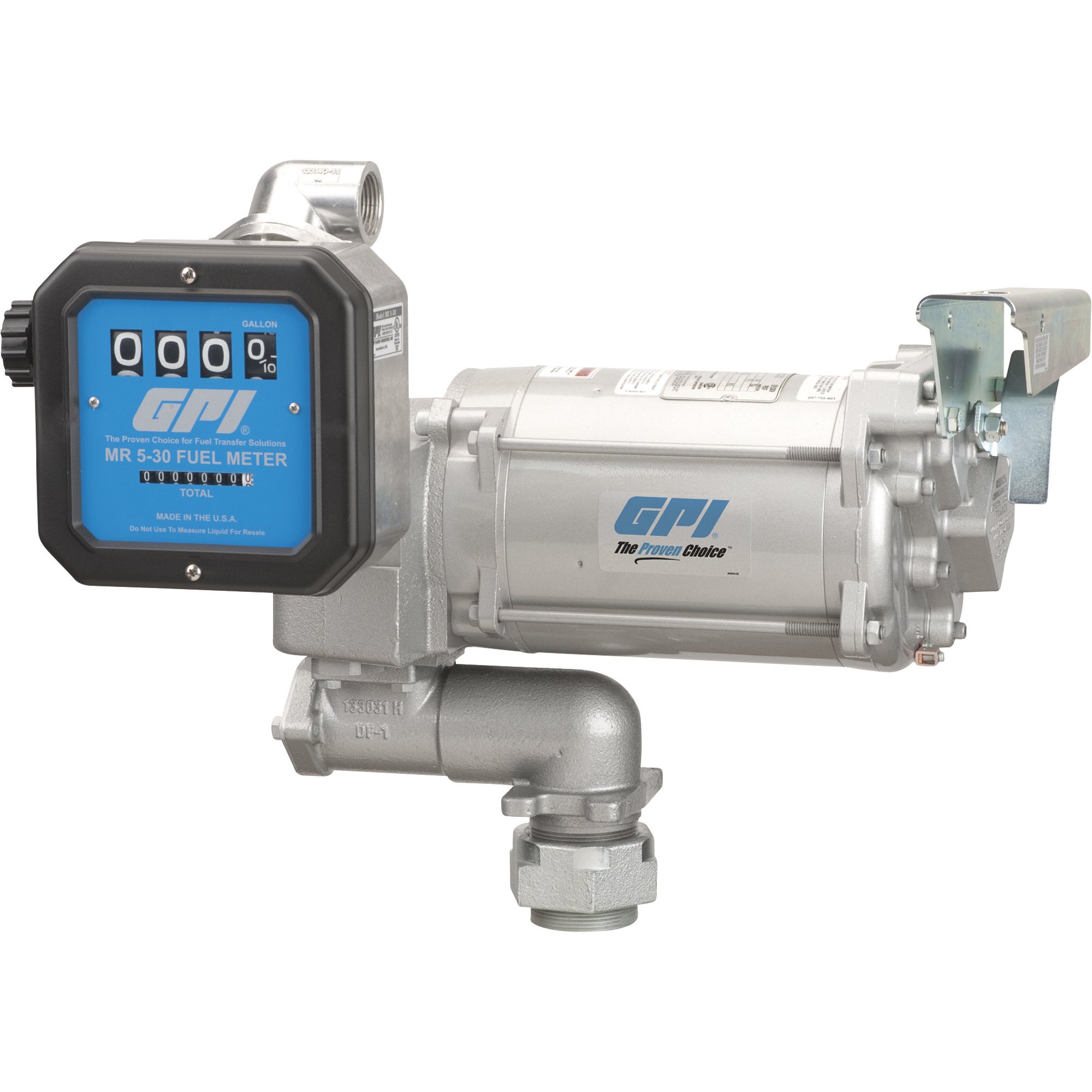 GPro 115V Fuel Transfer Pump — 30 GPM, Meter, Model# M-3130-PO/MR 5-30-G8N